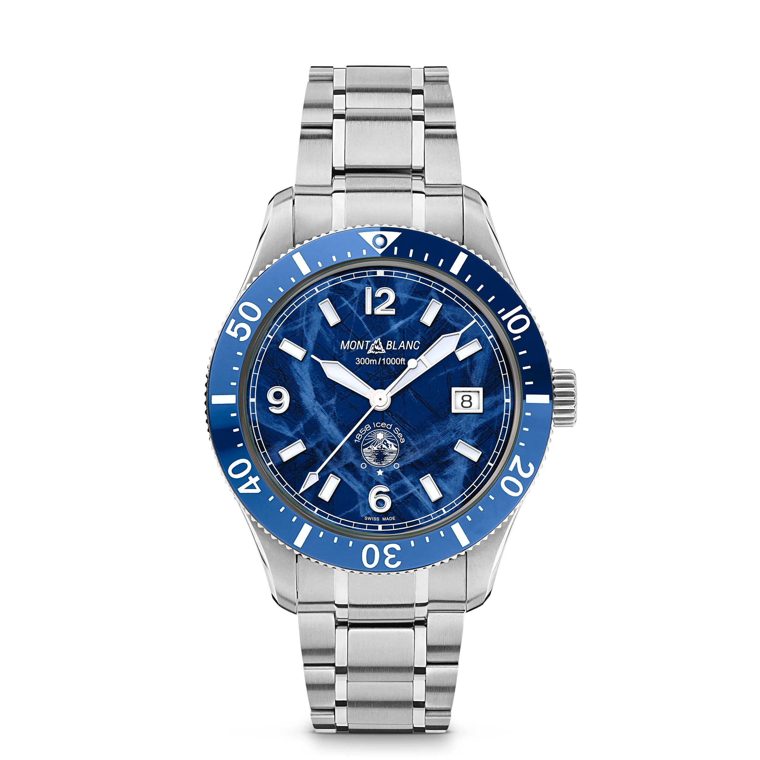 Montblanc 1858 Iced Sea Automatic Date - 1