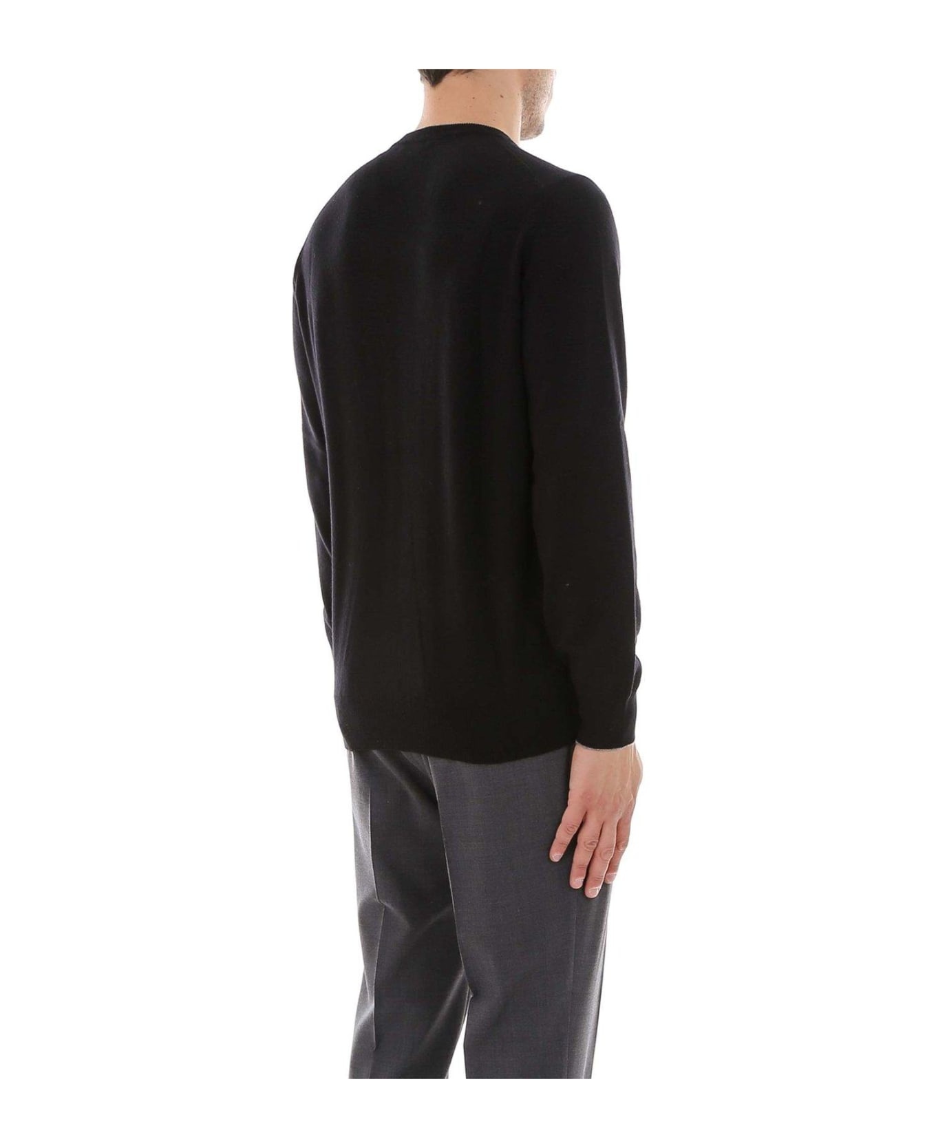 Crewneck Knitted Sweater - 4