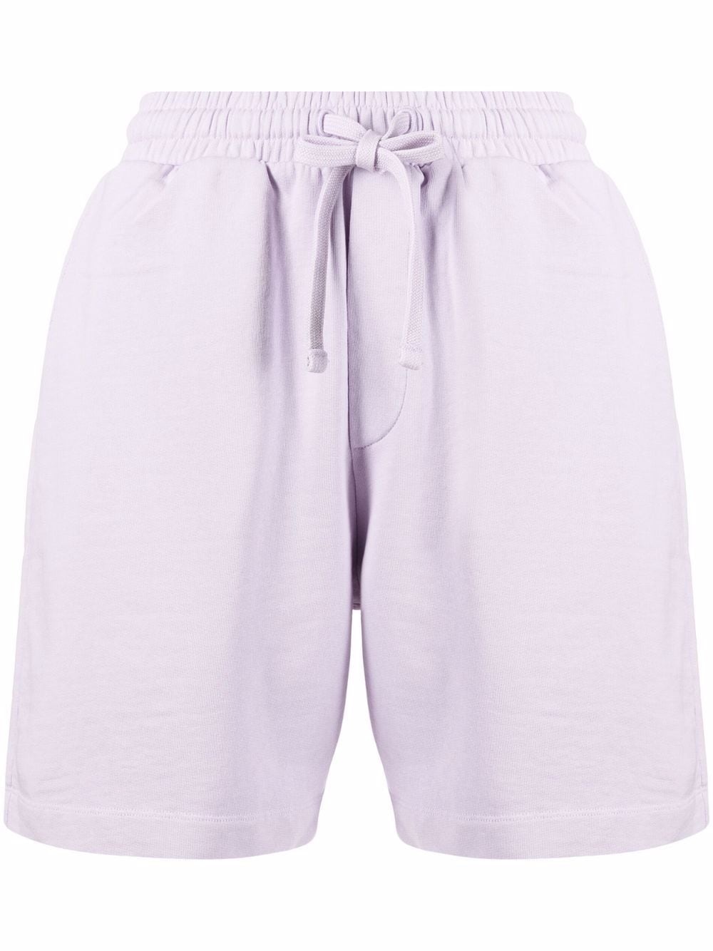 drawstring organic-cotton shorts - 1