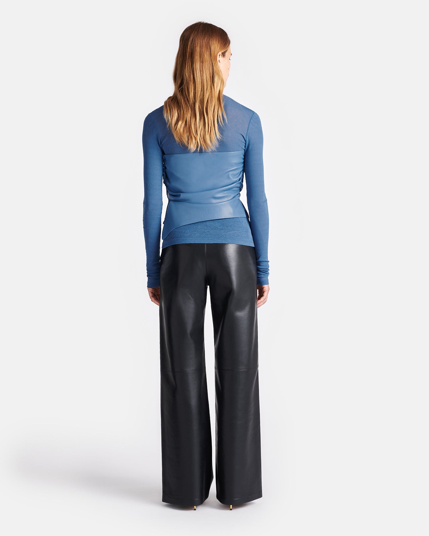Mesh Jersey And Okobor™ Alt-Leather Top - 5
