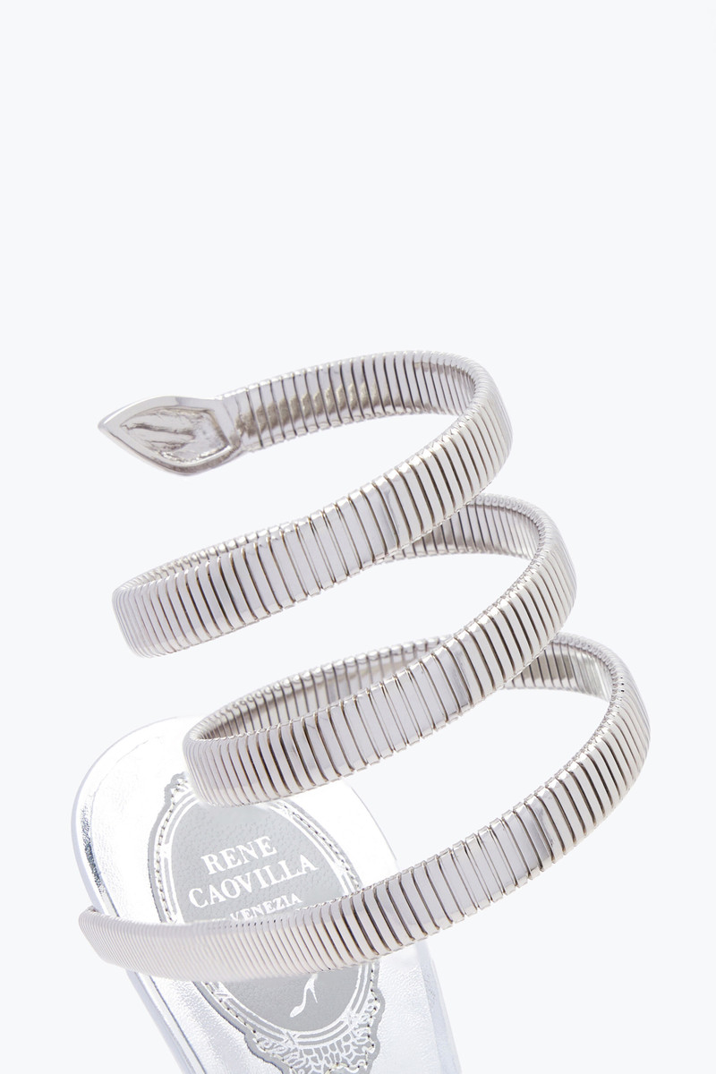 Symphony Mirrored Silver Sandal 105 5