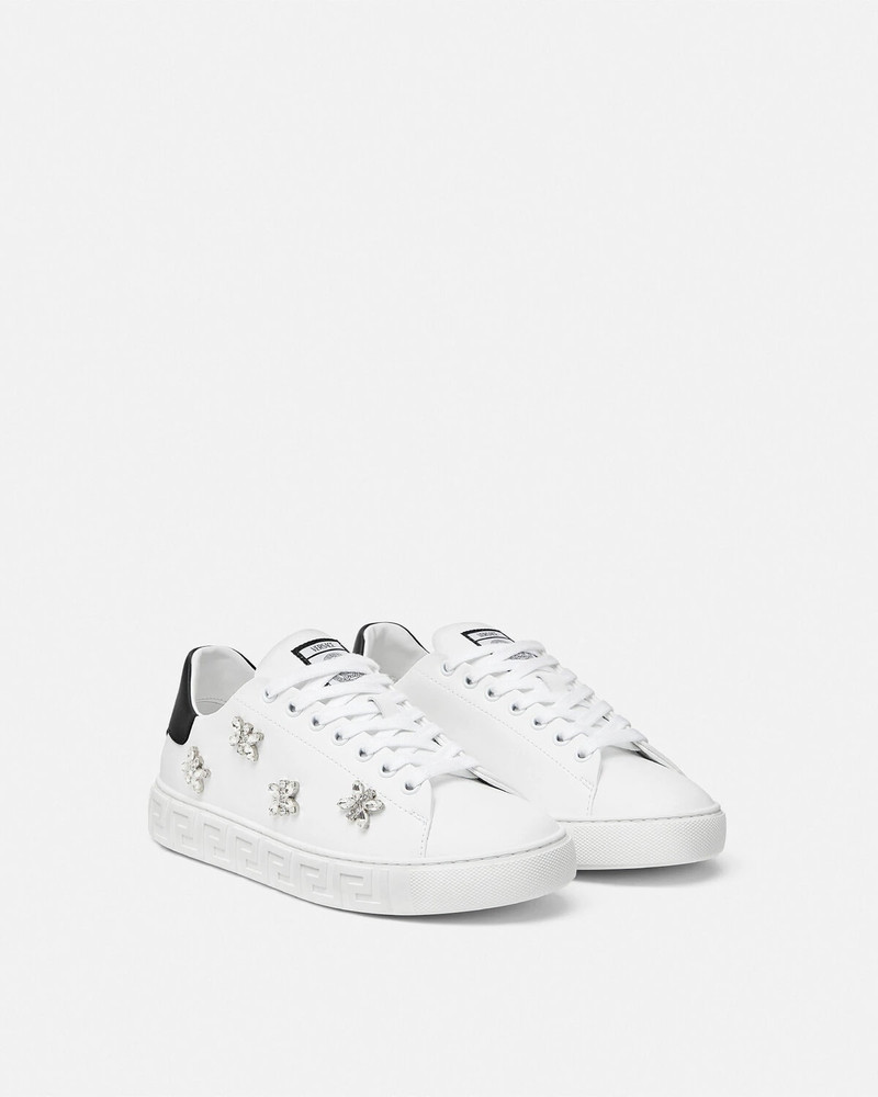 VERSACE Crystal Greca Sneakers outlook