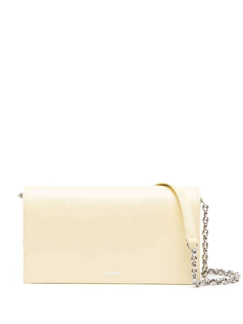 engraved-logo leather crossbody bag 1