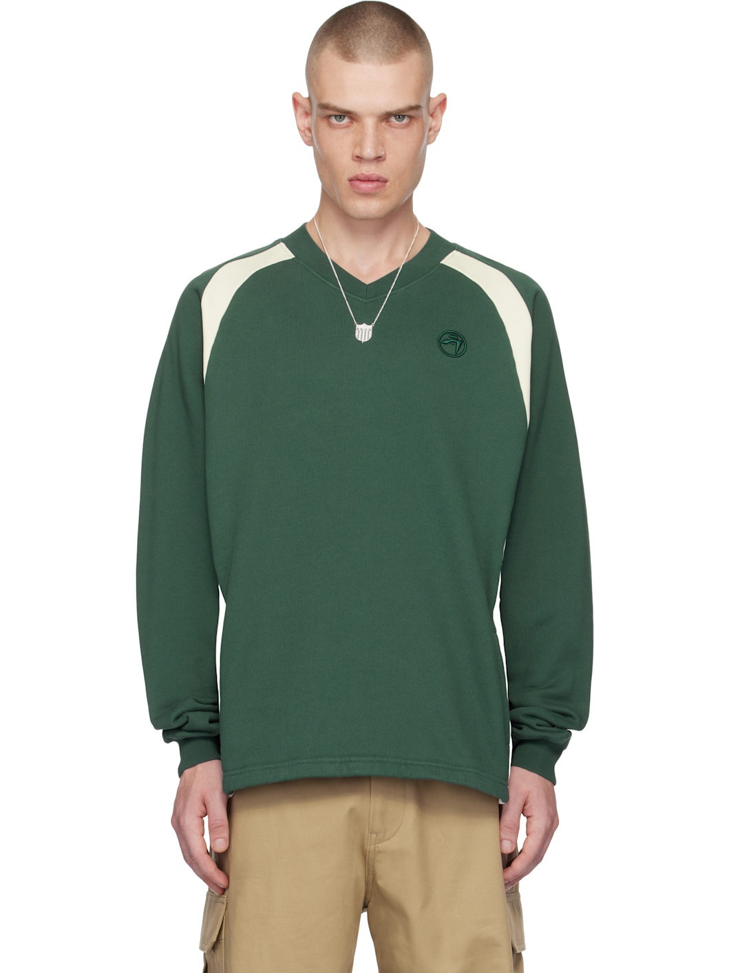 Green Soccer Sweatshirt - 1
