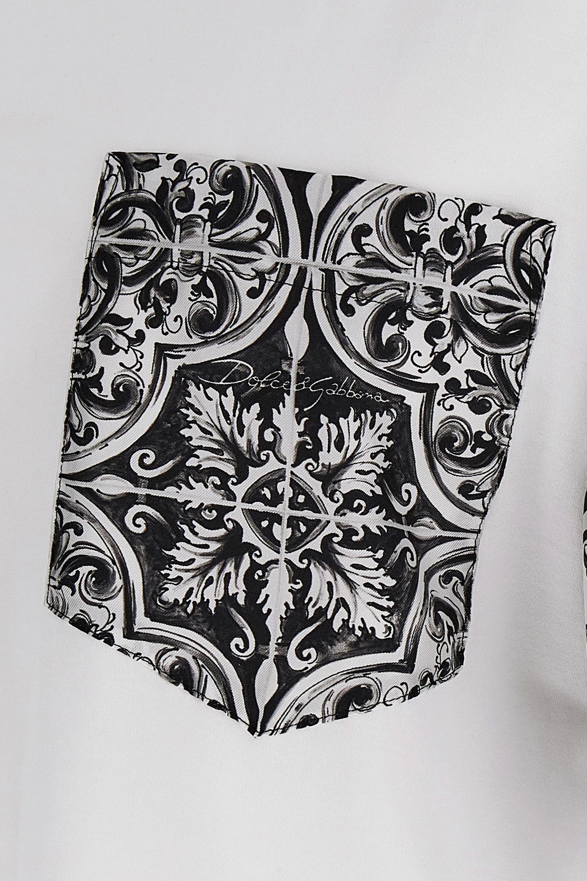 'Maiolica' print T-shirt - 5