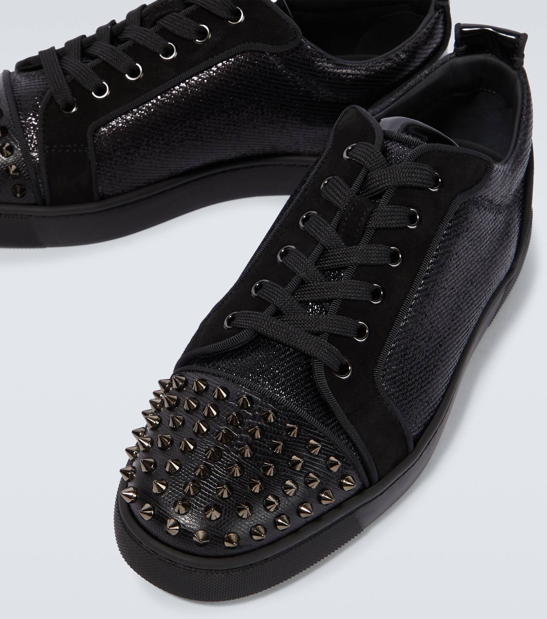 Louis Junior studded leather sneakers - 3
