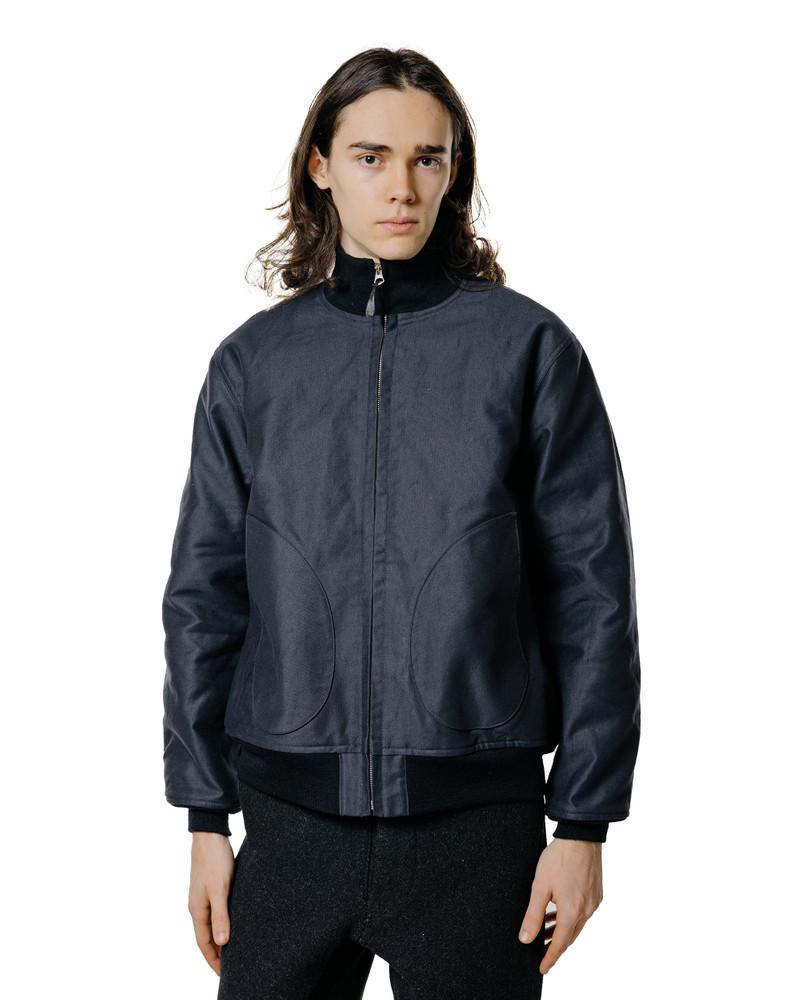 The Real McCoys MJ25108 U.S.N. Blue Deck Jacket Navy outlook