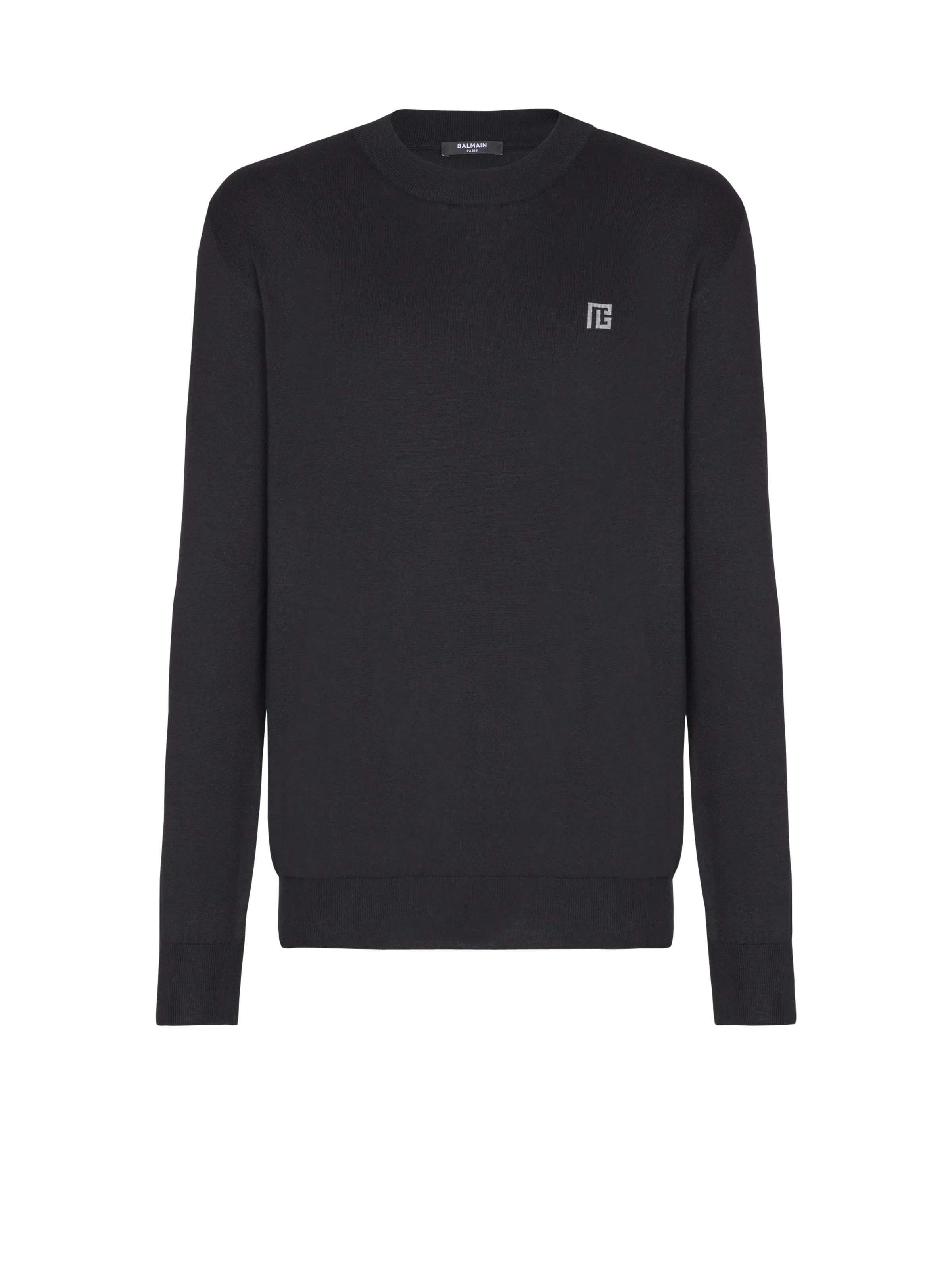 Fine silk and cotton jumper - 1