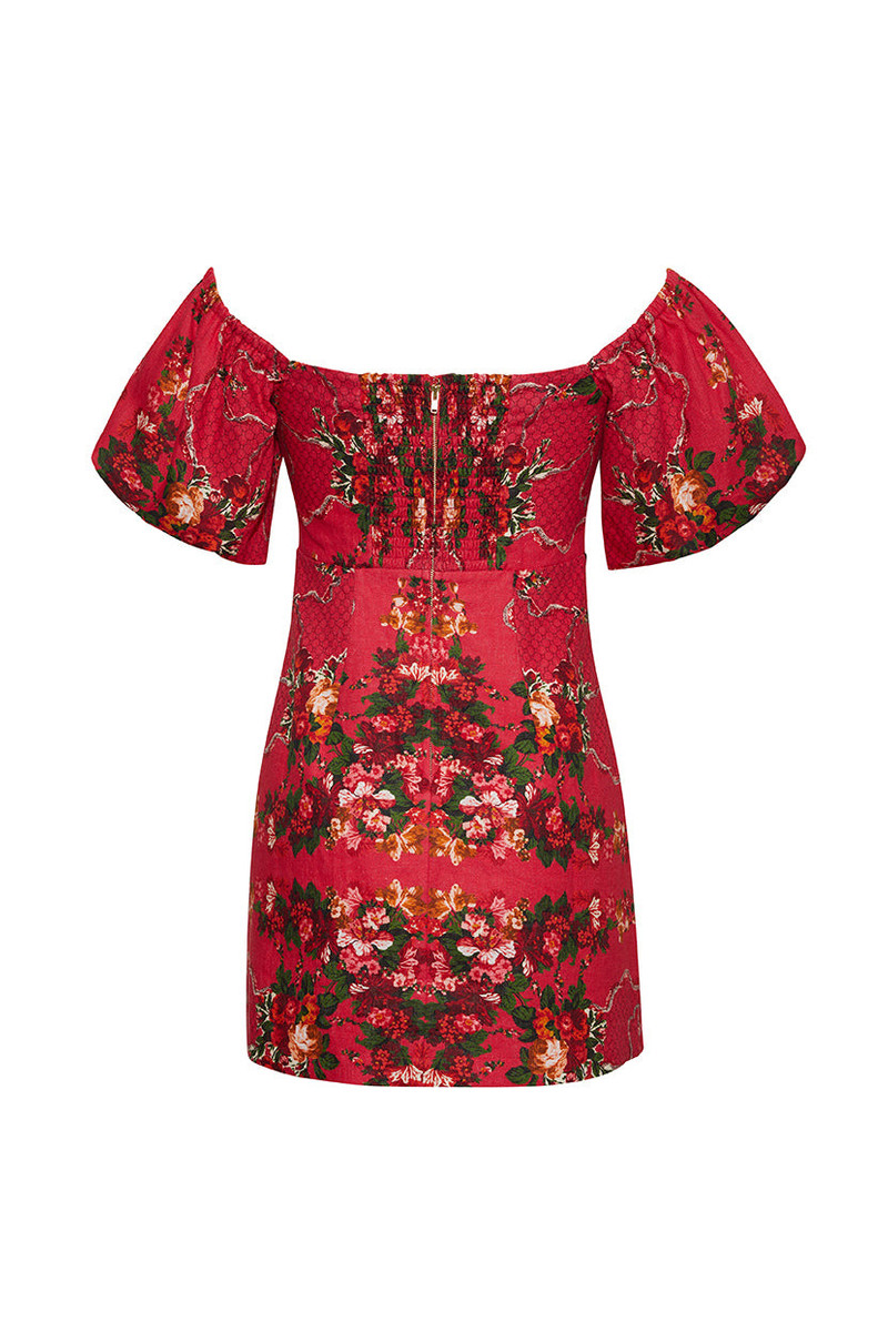Tully Mini Dress A Mini Dress in Crisp Linen 3