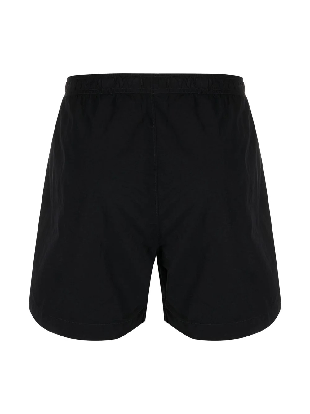 logo-plaque detail swim shorts - 2