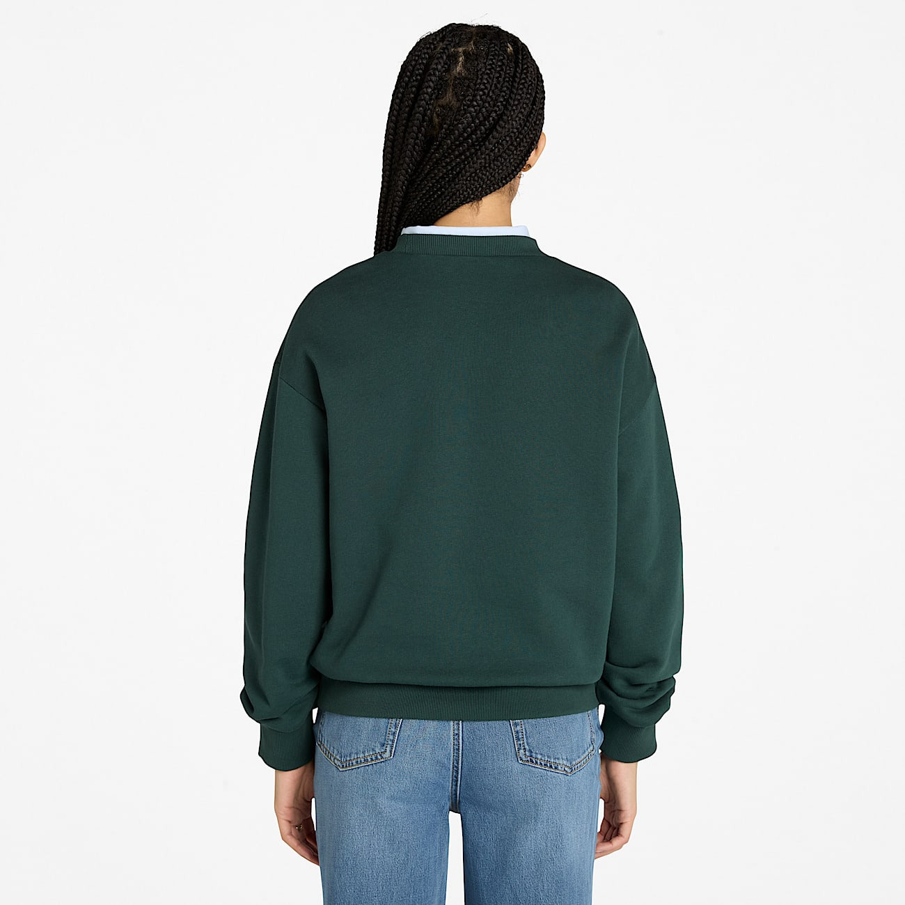 Women's Brushed Back Crewneck Sweatshirt - 5