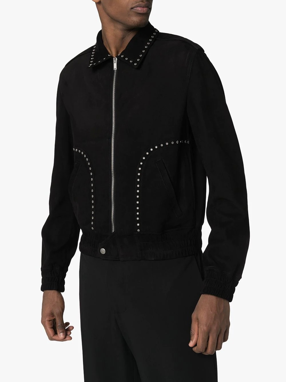 embellished bomber jacket - 3