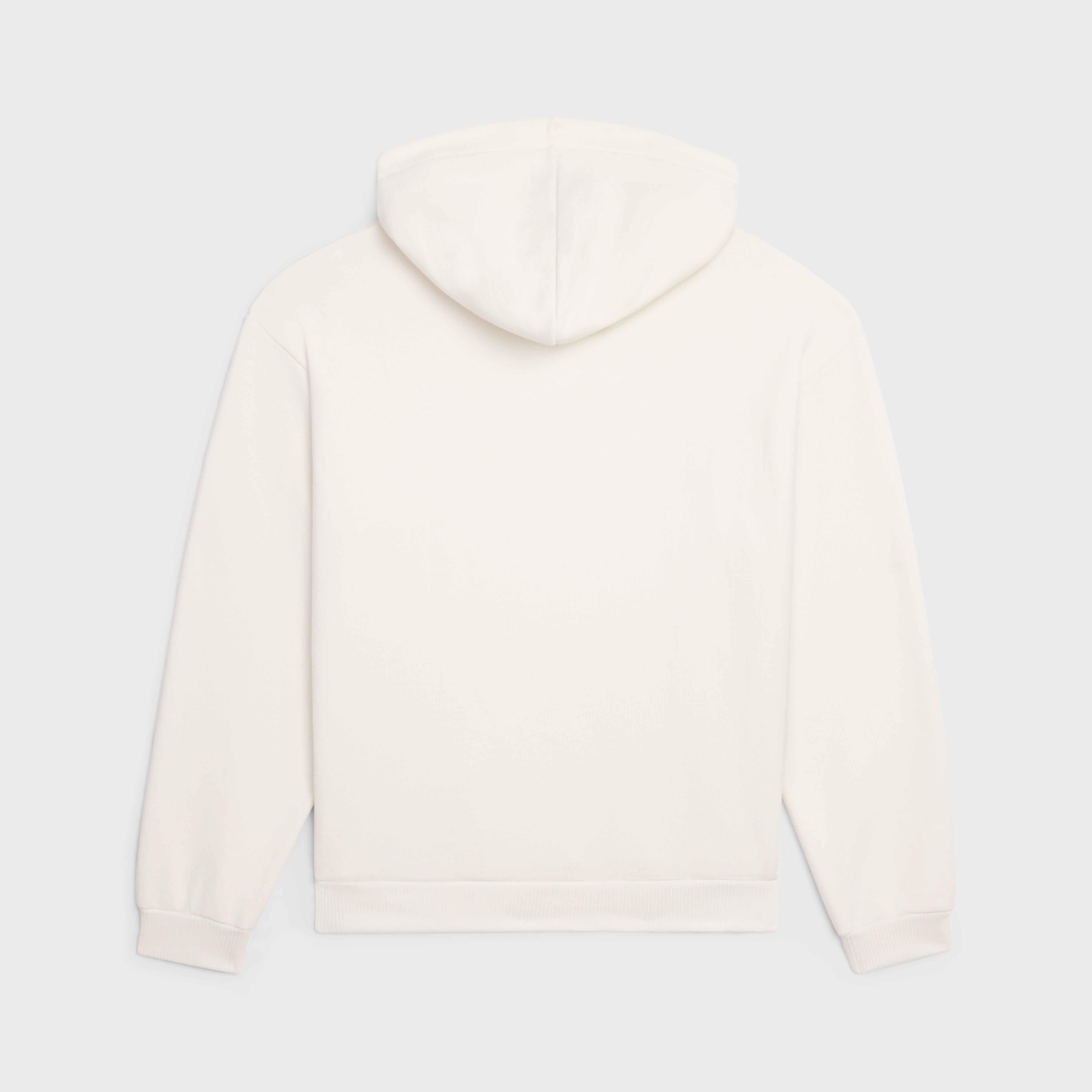 CELINE LOOSE SWEATSHIRT IN COTTON FLEECE WITH STUDS - 2