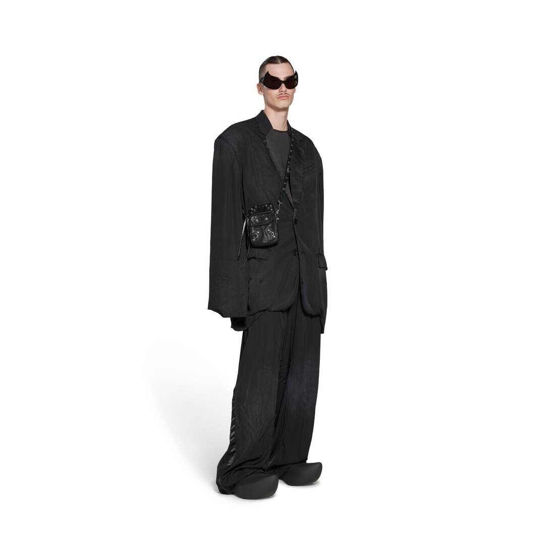 Men's Le Cagole Phone Holder in Black - 2