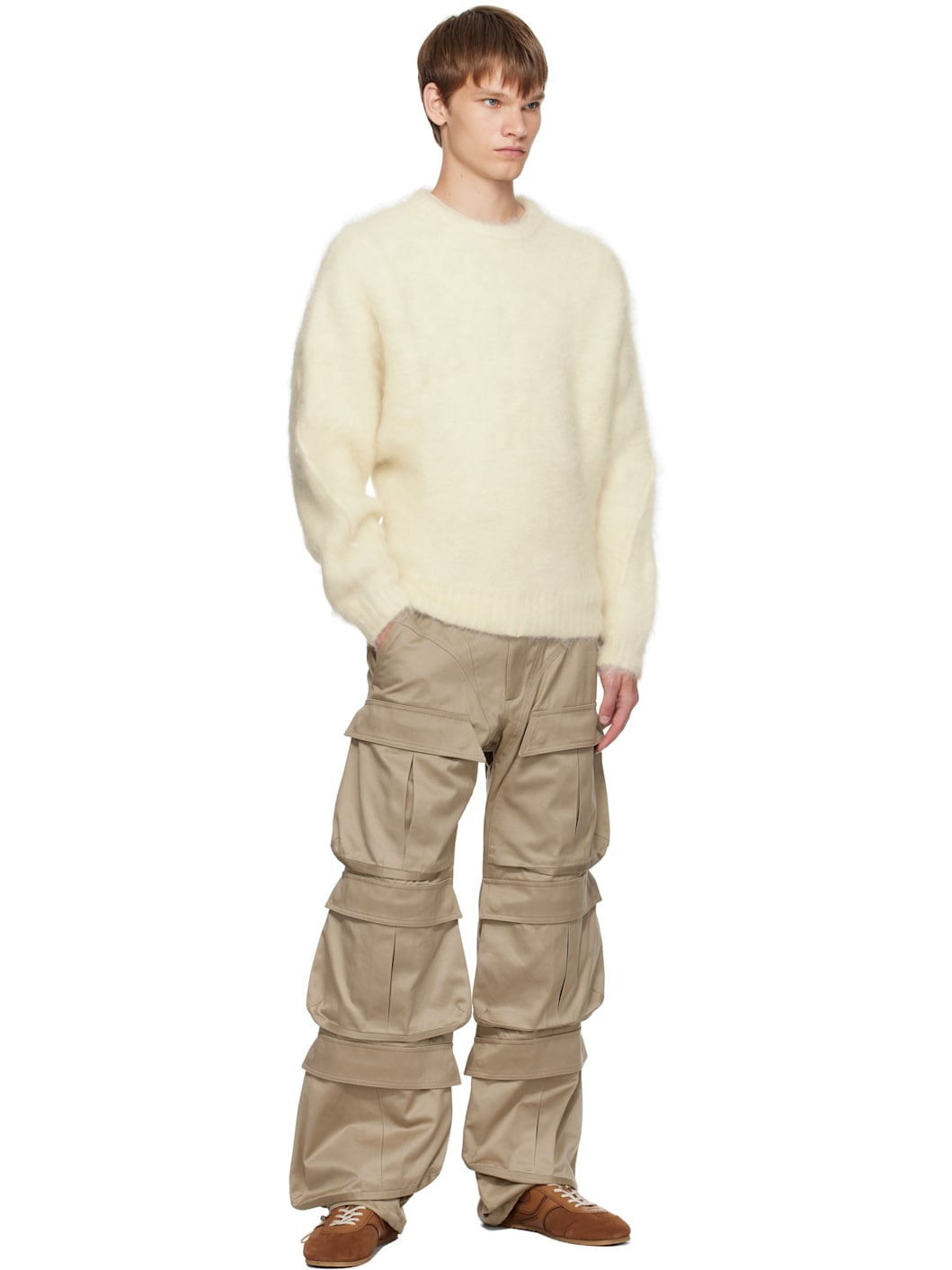 Off-White Mohair Sweater - 4