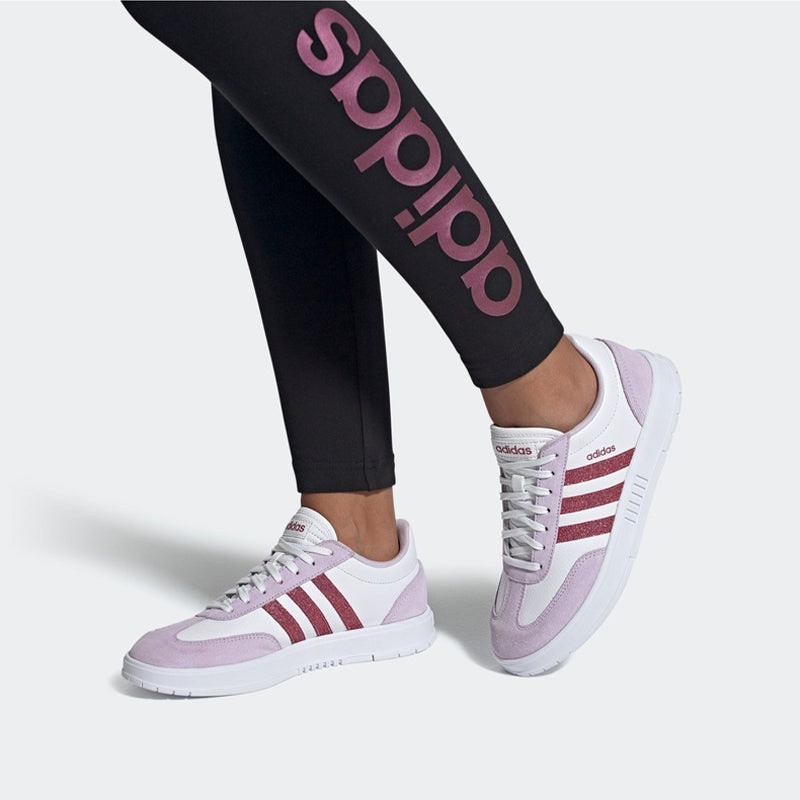 (WMNS) adidas Gradas 'Lavender Shiny Red' FX9125 7
