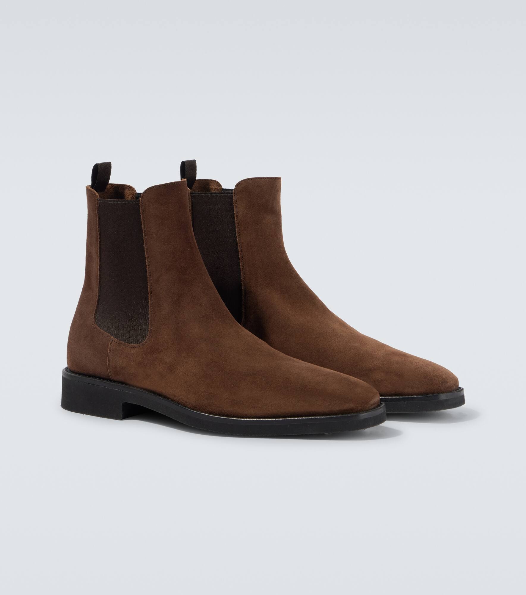 Suede Chelsea boots - 5
