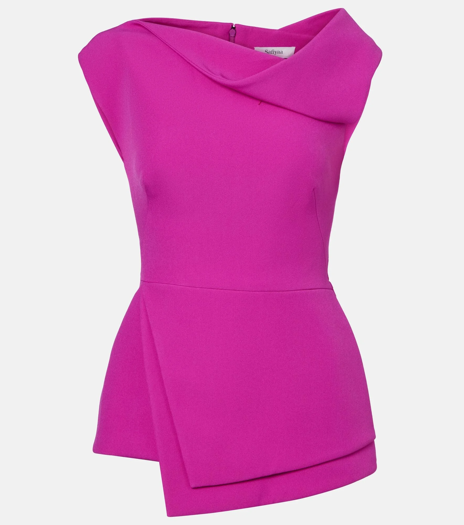 Farrah draped crepe top - 1