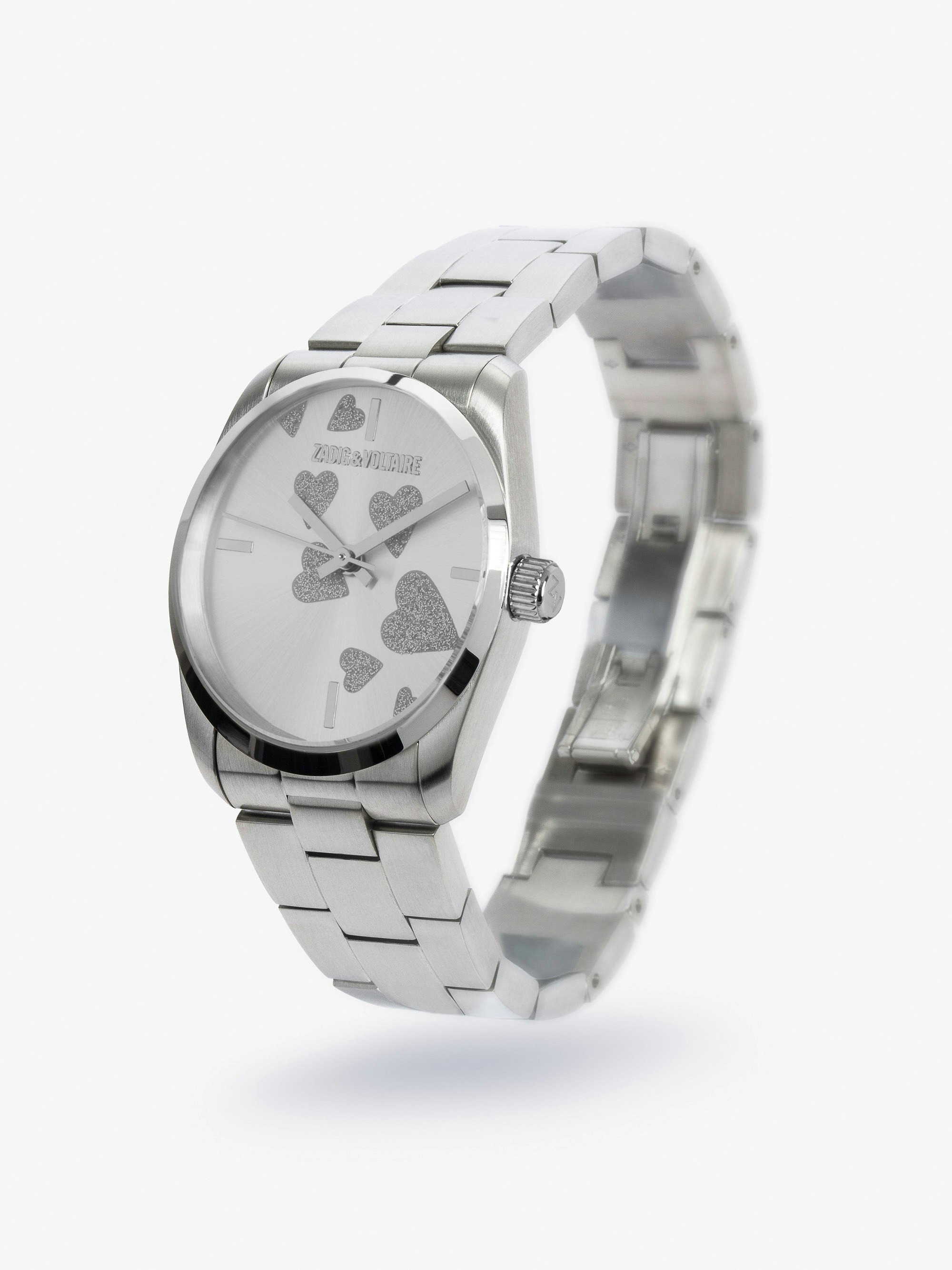 Zadig Strass Heart Watch - 2