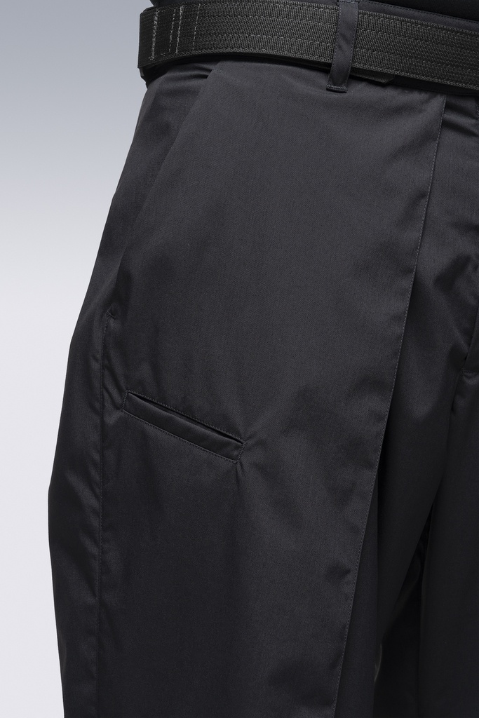 P45-E Encapsulated Nylon Single Pleat Trouser Black - 13