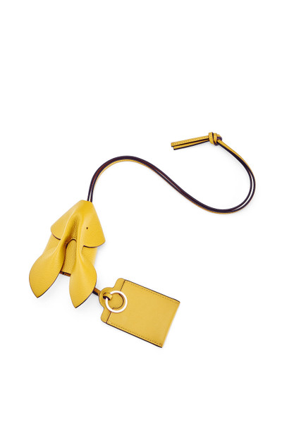 Loewe Bunny key cardholder in grained calfskin outlook