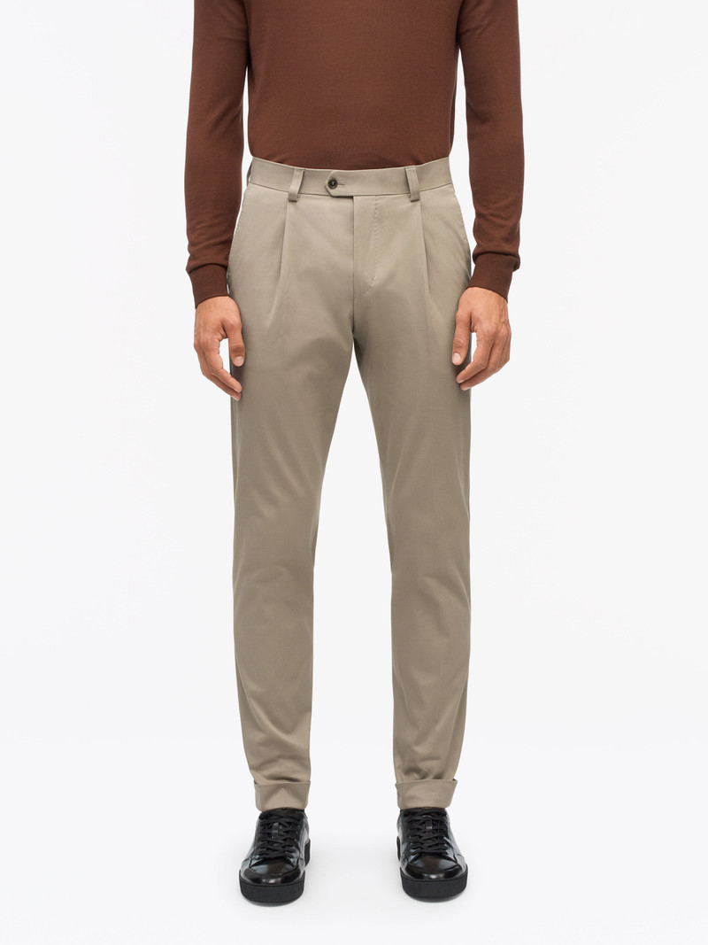 Tenuta P Slim-Fit Cotton Chinos 3