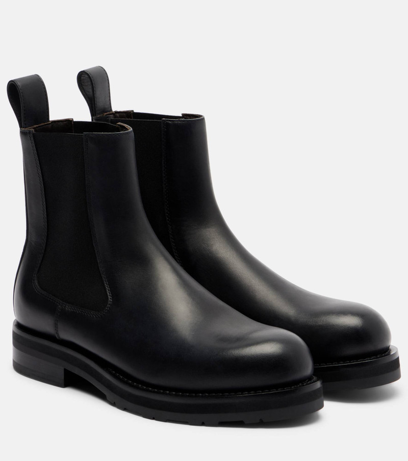 The Row Leather Chelsea boots outlook
