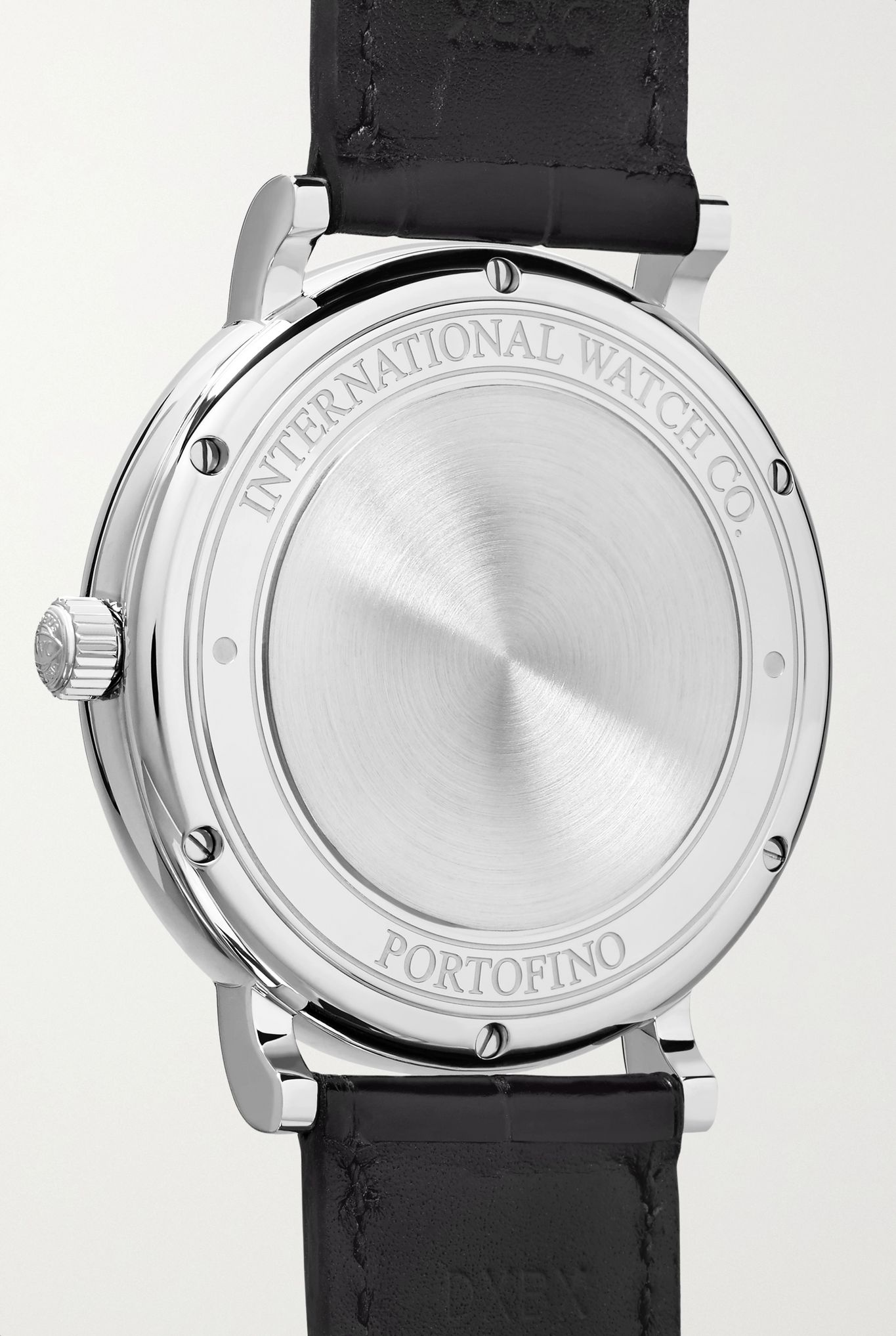 Portofino Automatic 40mm stainless steel and alligator watch - 4