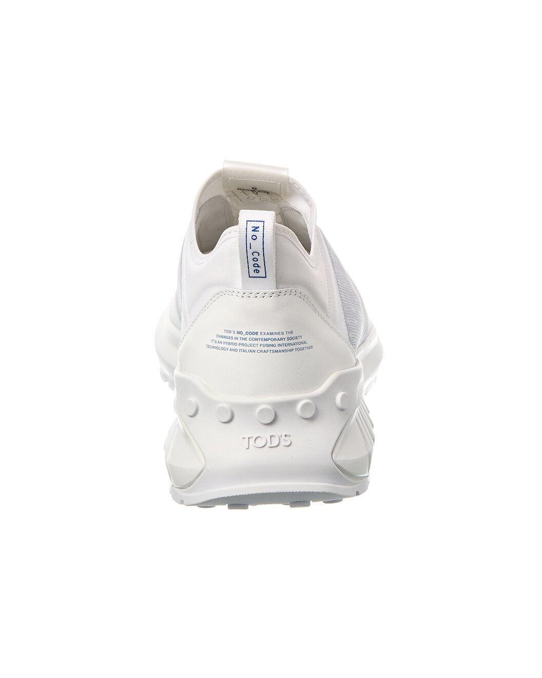 TOD’s Allacciata Rete Running No_Code Mesh & Leather Sneaker - 3