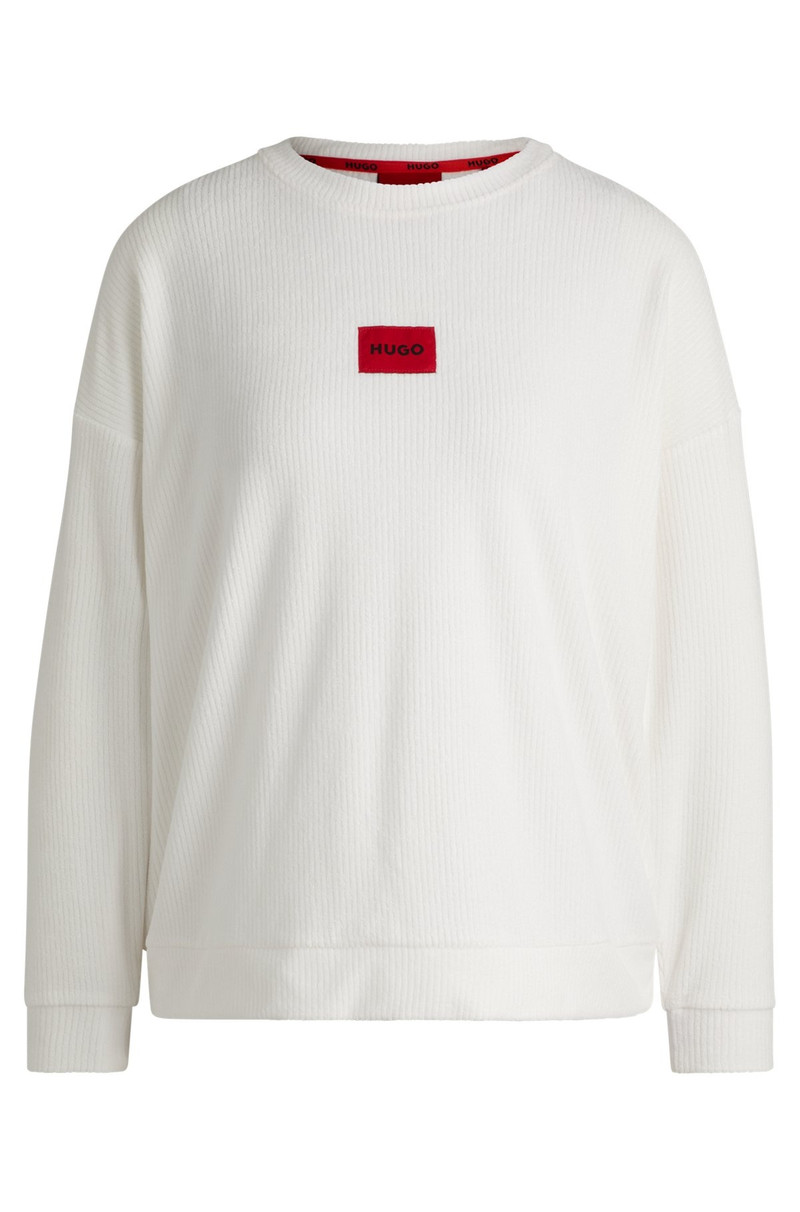 SWEATSHIRT WITH RED LOGO LABEL 1