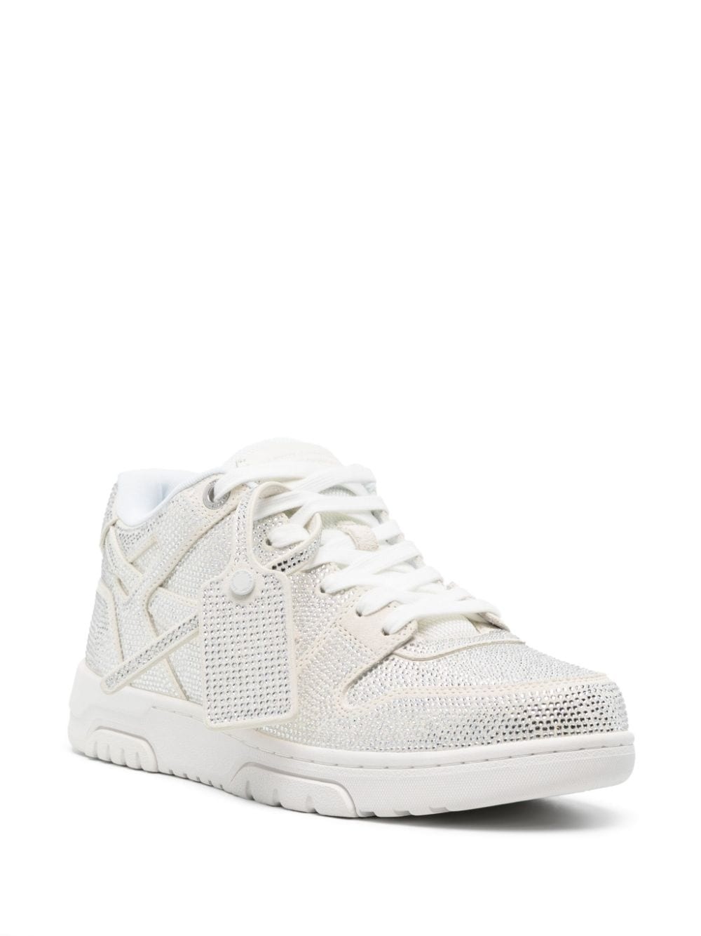 Out Of Office rhinestoned sneakers - 2