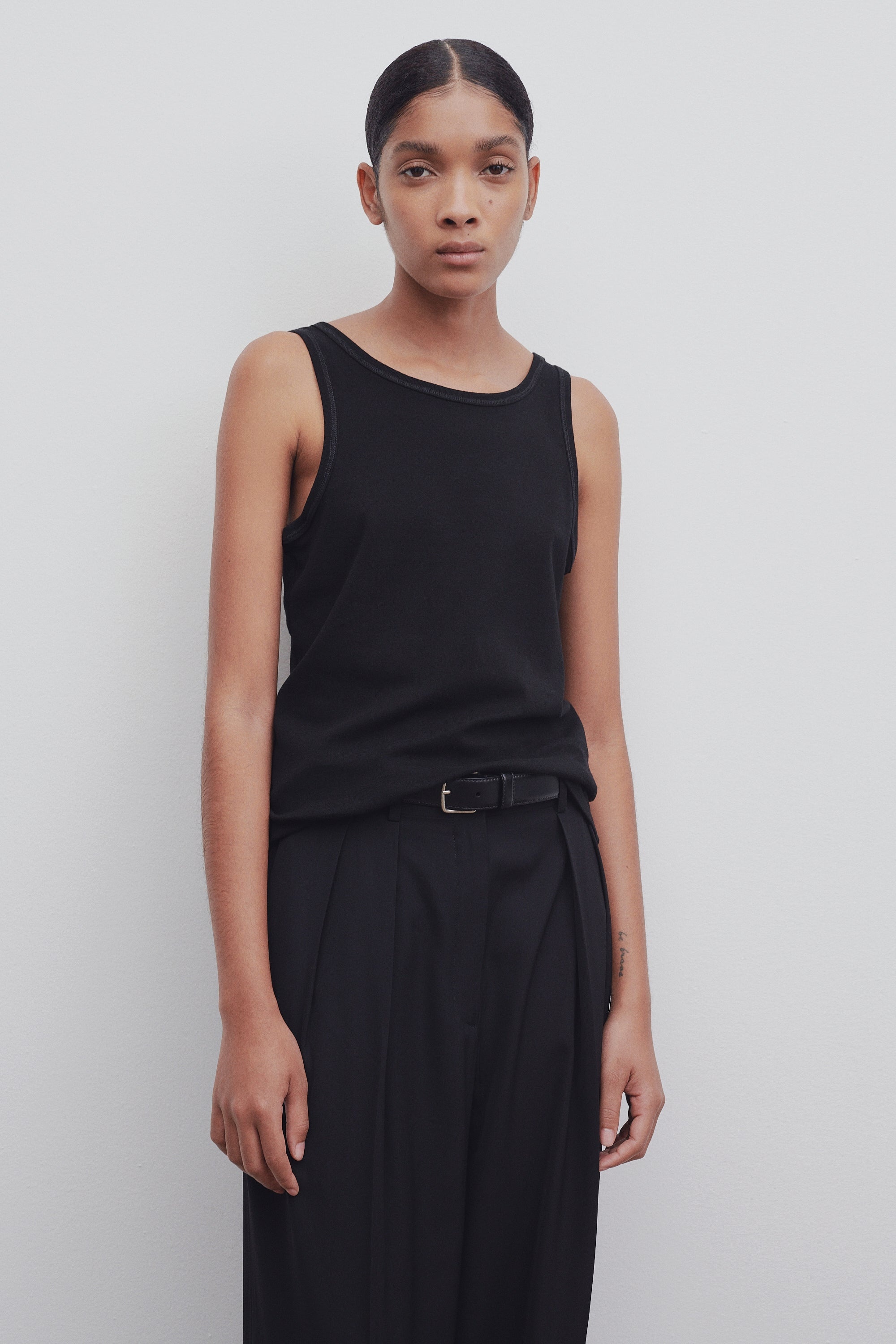 The Row Frankie Top in Organic Cotton | REVERSIBLE