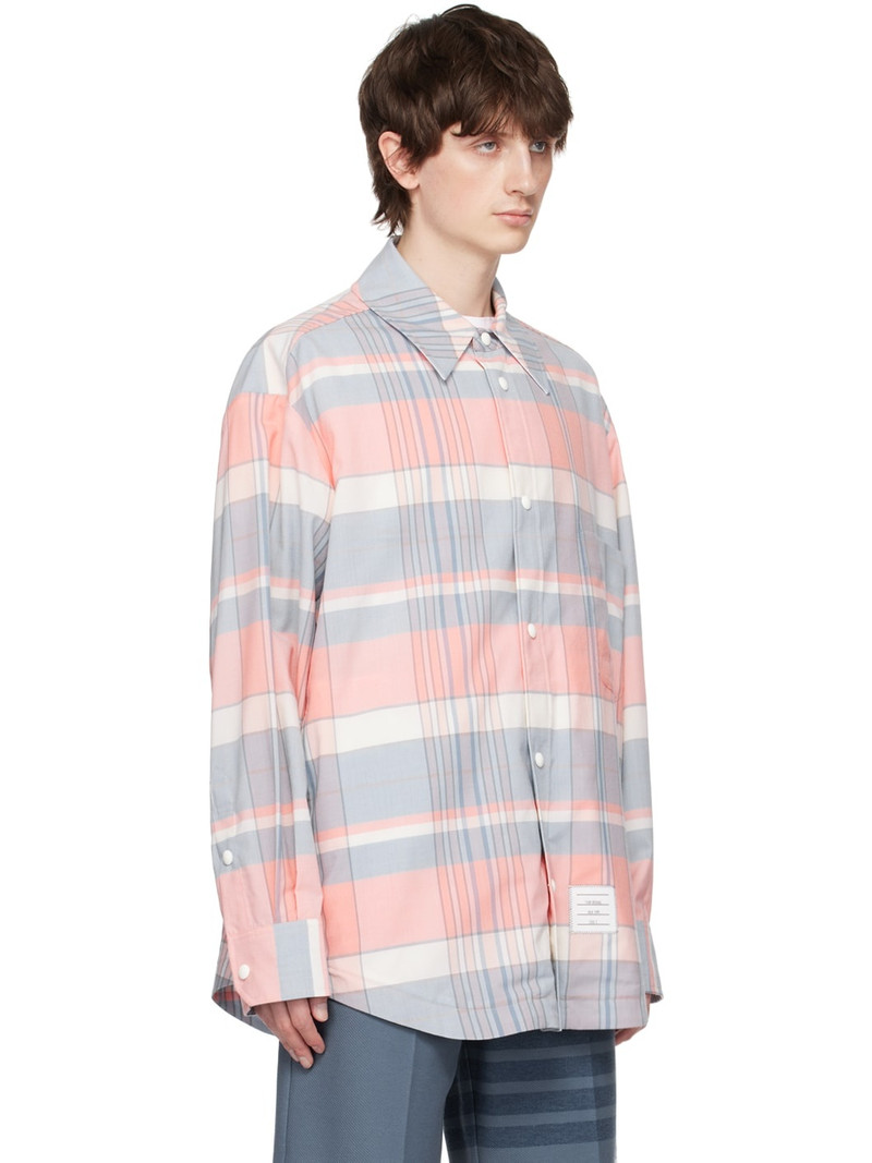 Pink & Blue Oversized Shirt 2
