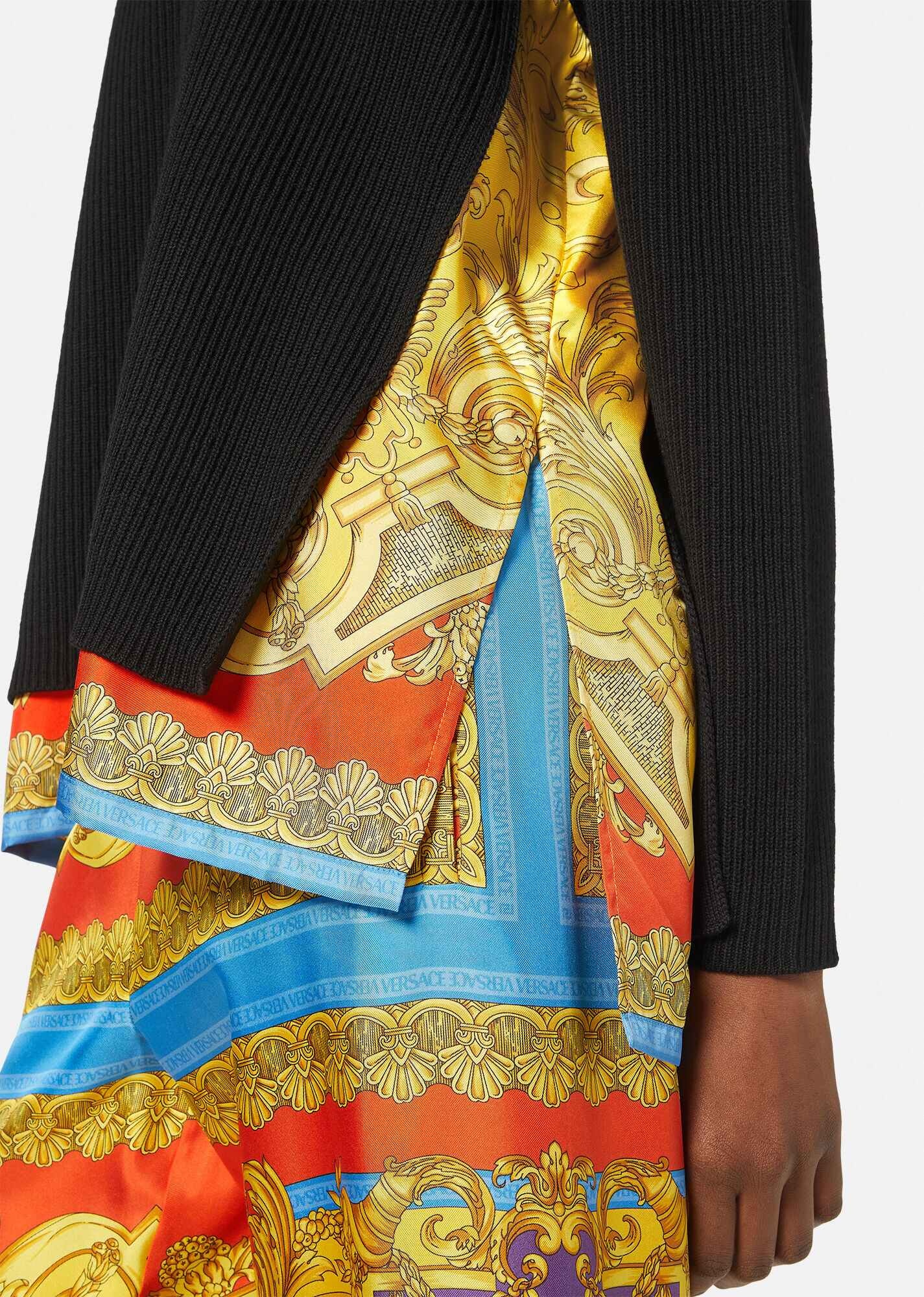 Barocco Goddess Foulard Sweater - 5