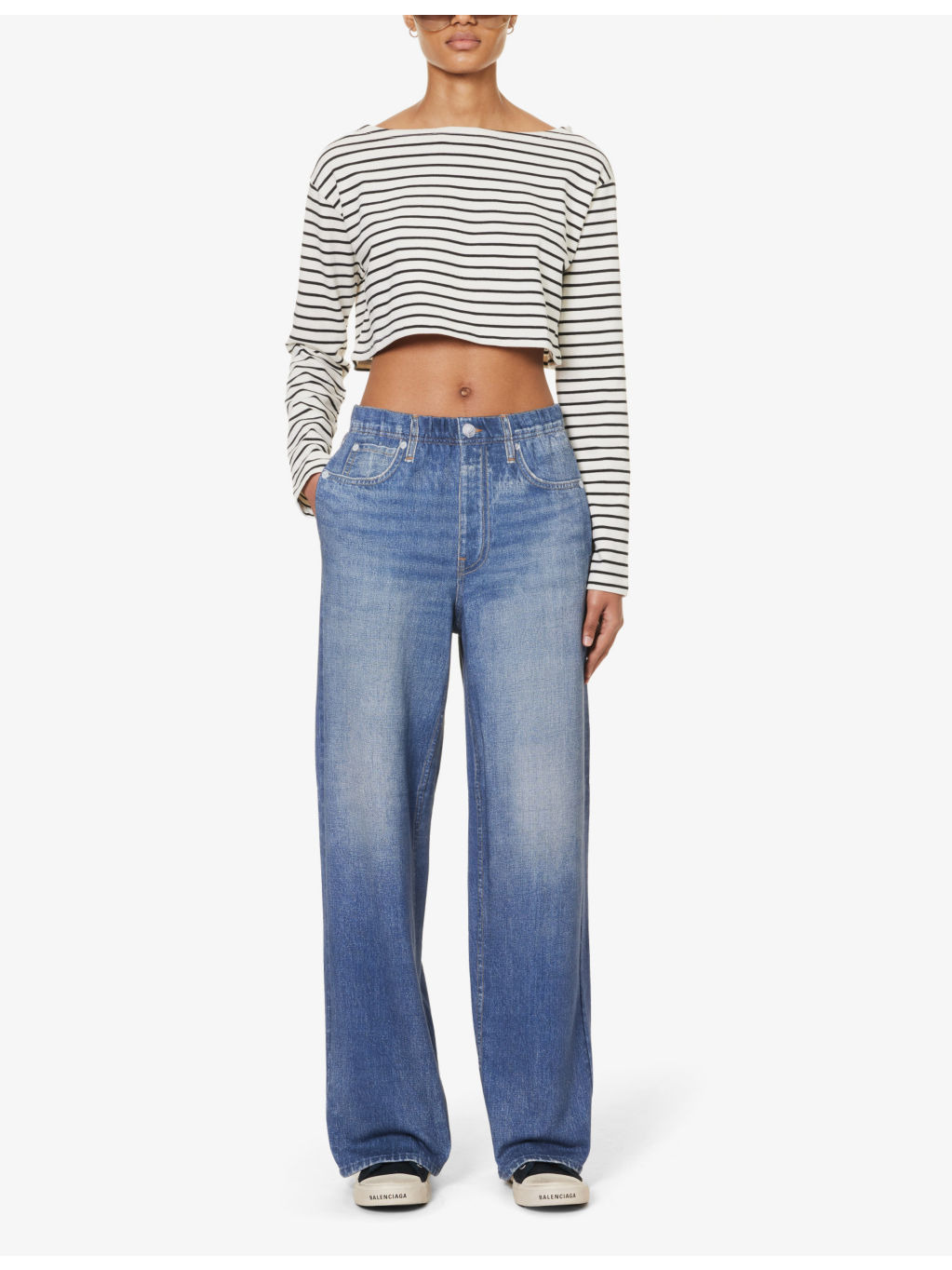 Miramar slip-pocket mid-rise straight-leg jeans - 2