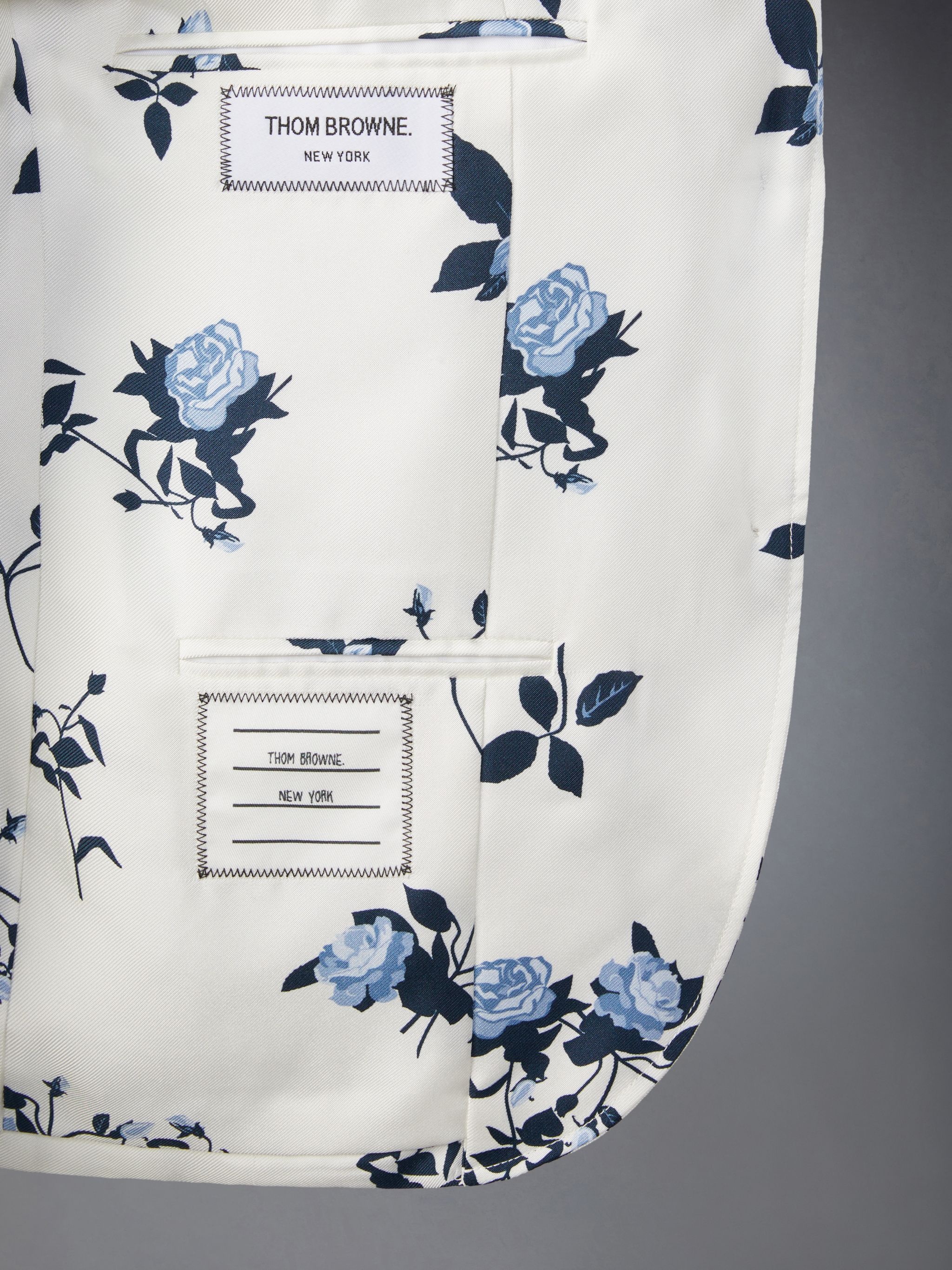 Silk Floral Slim Fit Sport Coat - 5