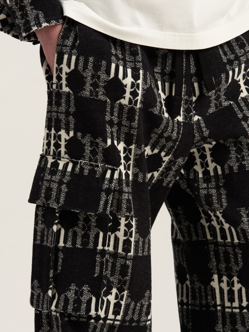 CHECK MONOGRAM PANTS 6