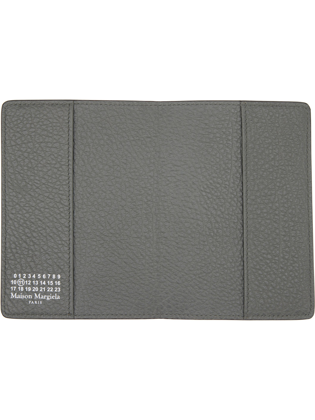Blue Calfskin Passport Holder - 3