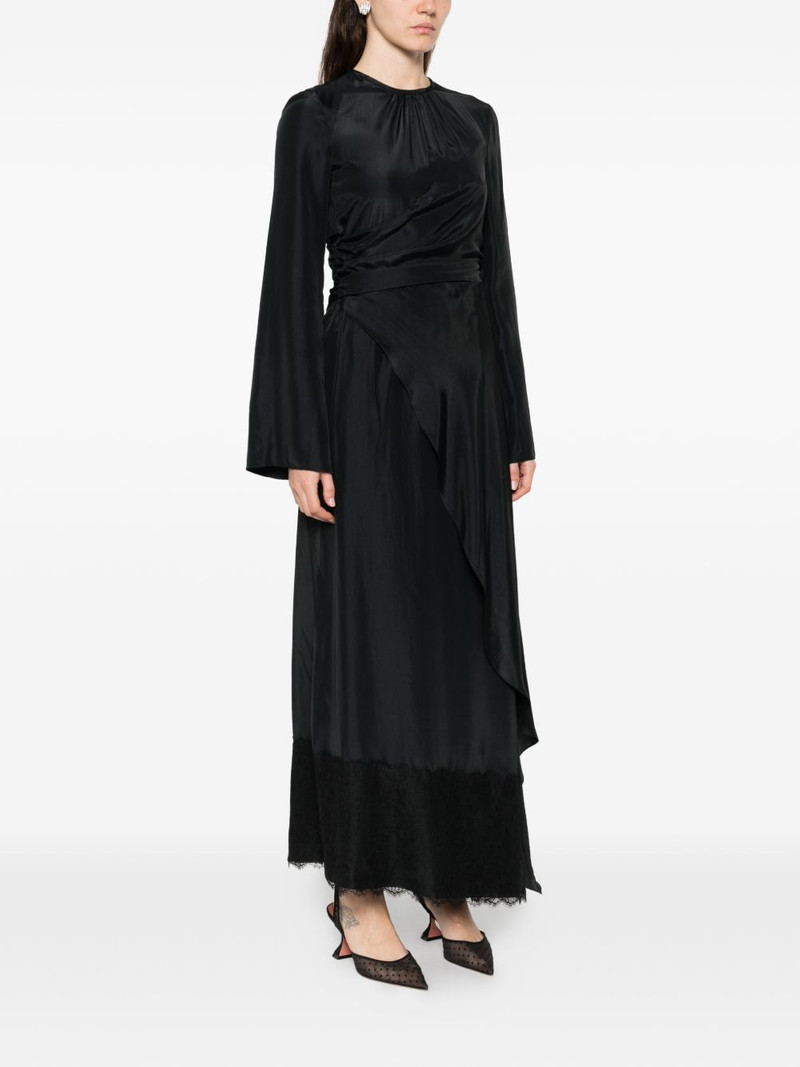 lace-detail asymmetric-hem maxi dress 3