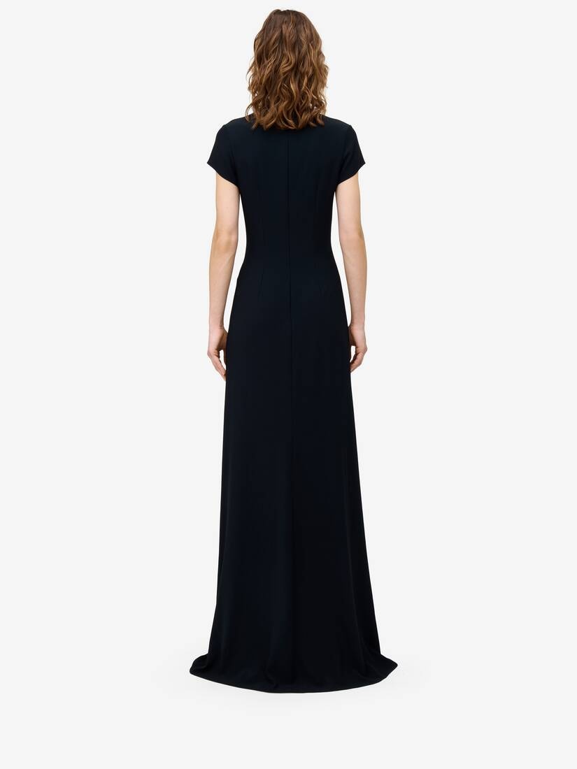 Banshee Embroidery Evening Dress - 4
