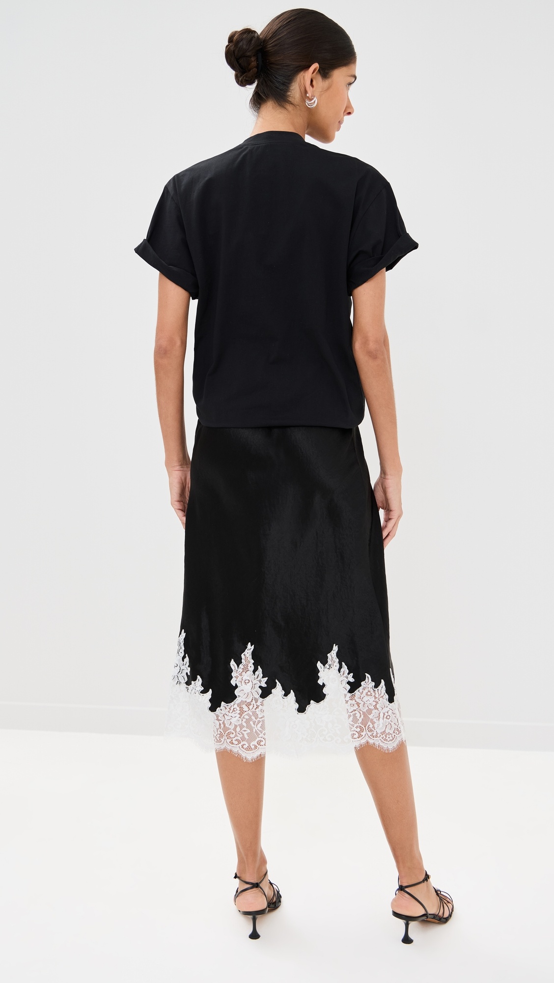 3.1 Phillip Lim T-Shirt Combo Dress with Lace | shopbop
