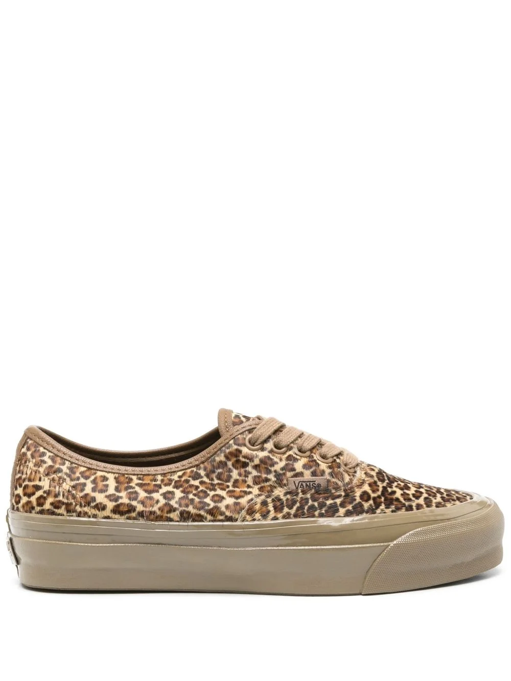 leopard-print sneakers - 1