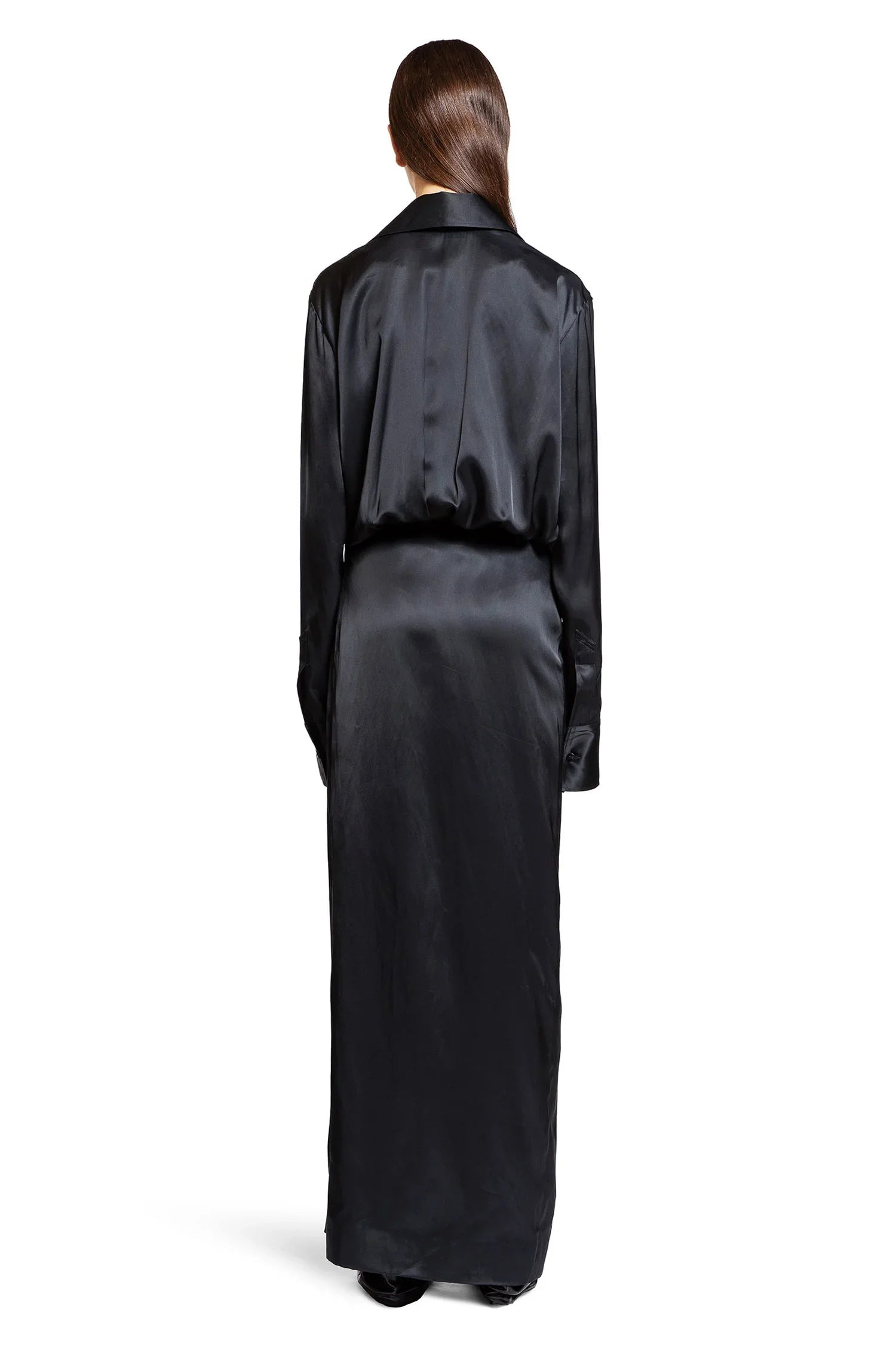 Long-Satin-Shirt-Dress - 3