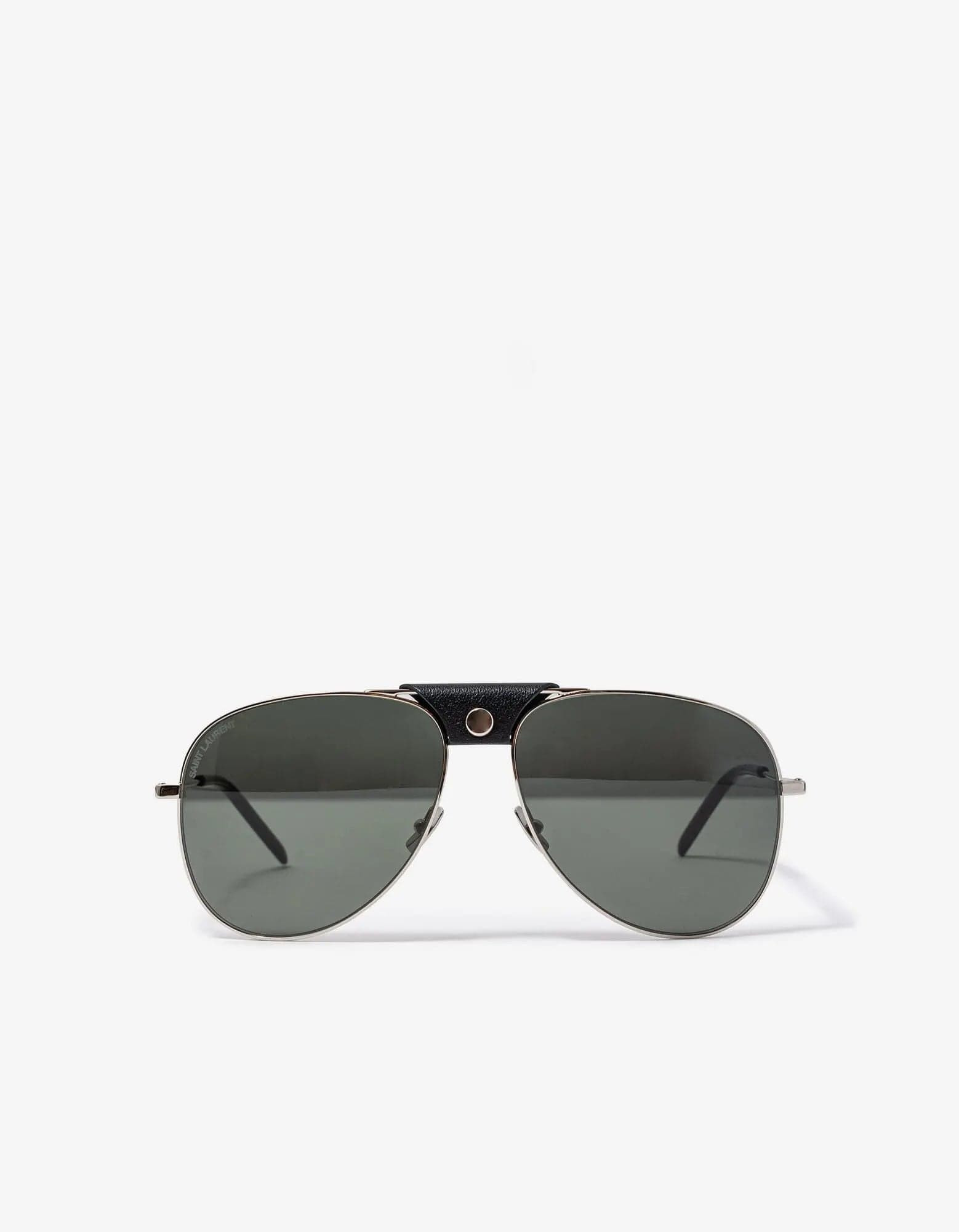 Saint Laurent Silver Classic 11 Sunglasses - 1