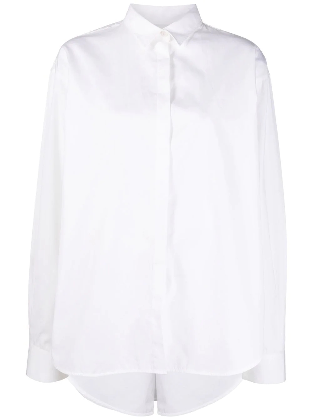 Signature concealed placket shirt - 1