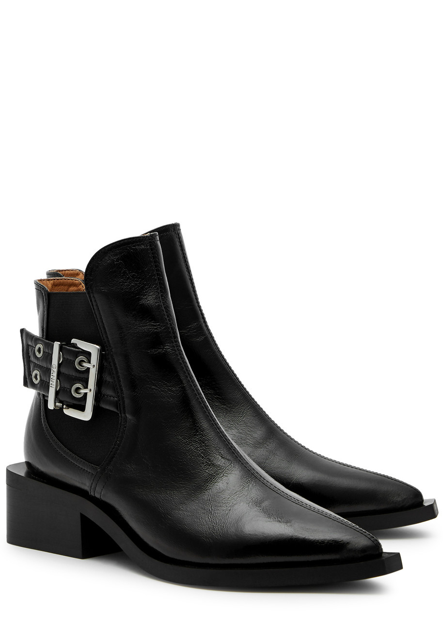 50 buckle-embellished leather Chelsea boots - 2