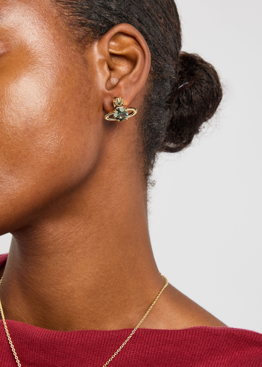 Vivienne Westwood Reina orb Stud Earrings - 2
