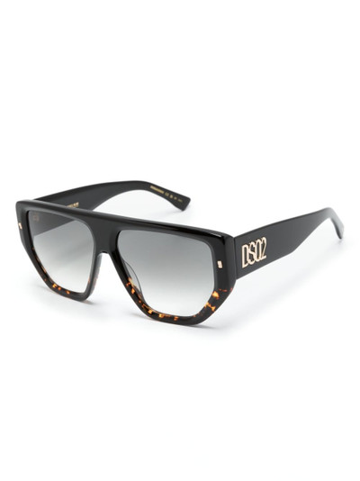 DSQUARED2 square-frame tinted sunglasses outlook