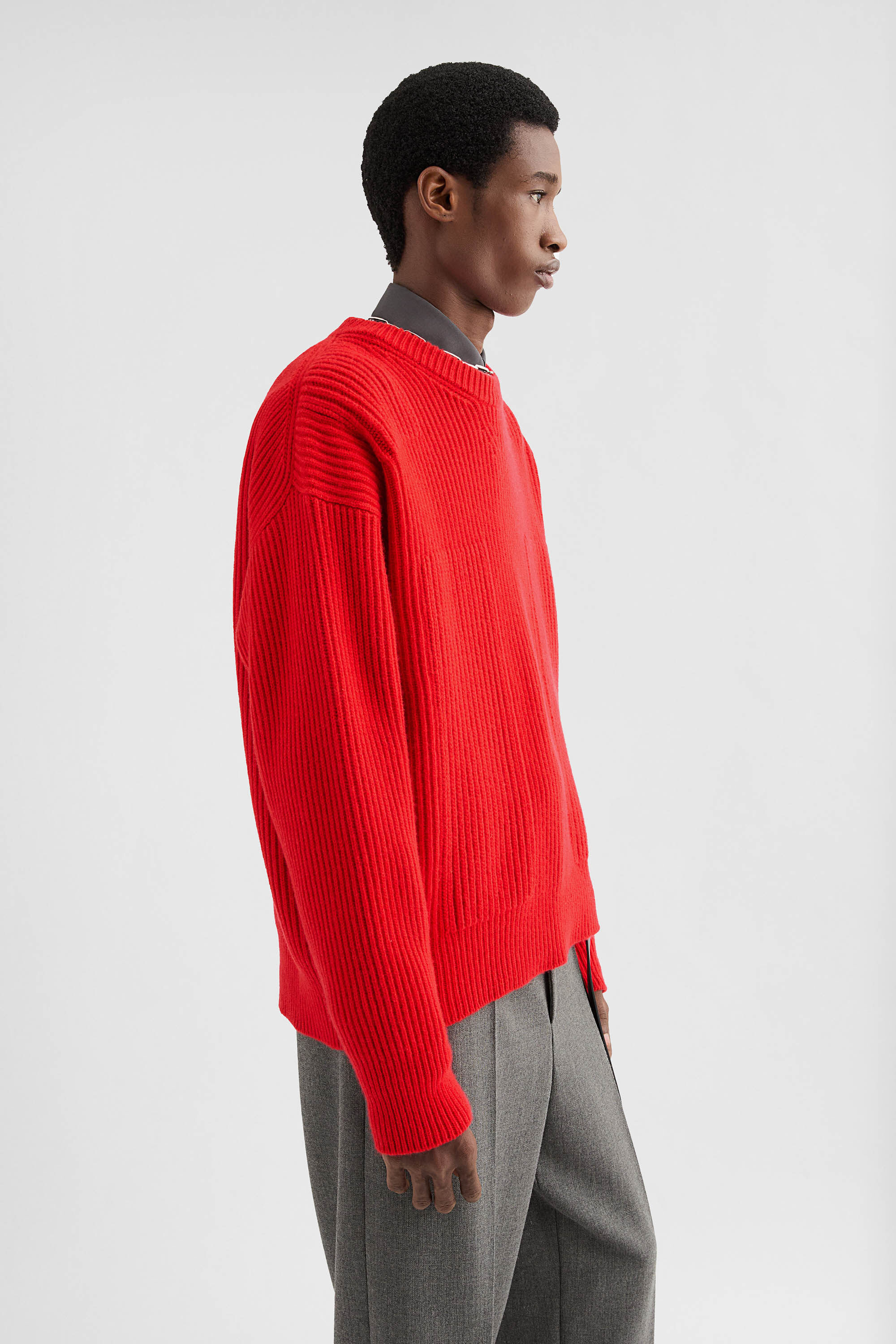 Wool Crew-Neck Sweater - 4
