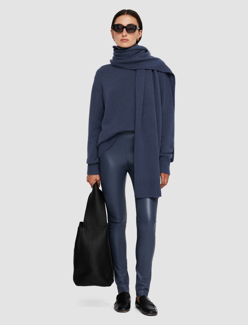 JOSEPH Leather Stretch Leggings outlook